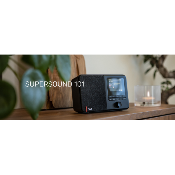 Pinell Supersound 101 - Portable digitale radio -DAB 